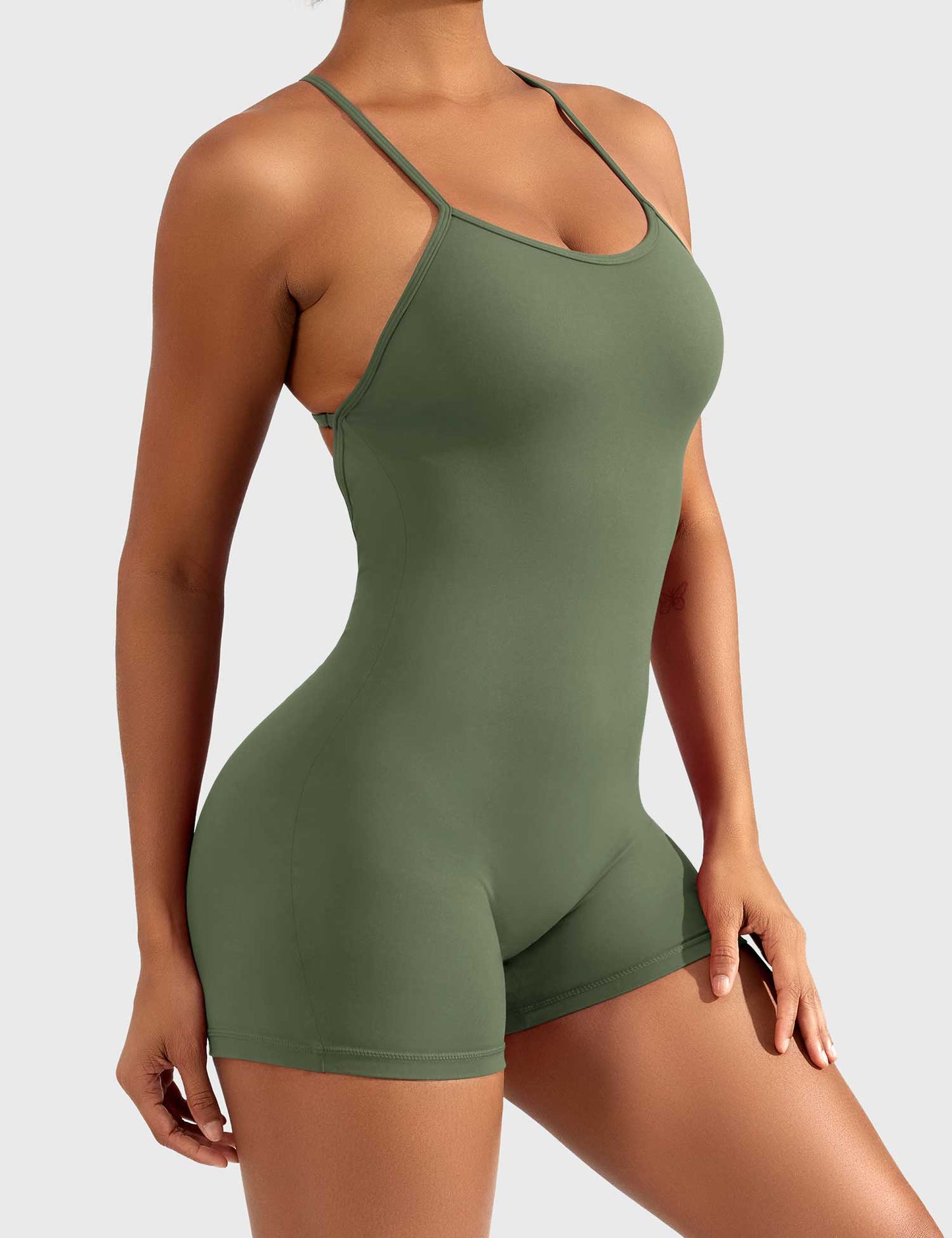 Victoria Fitness | Mono con espalda en V