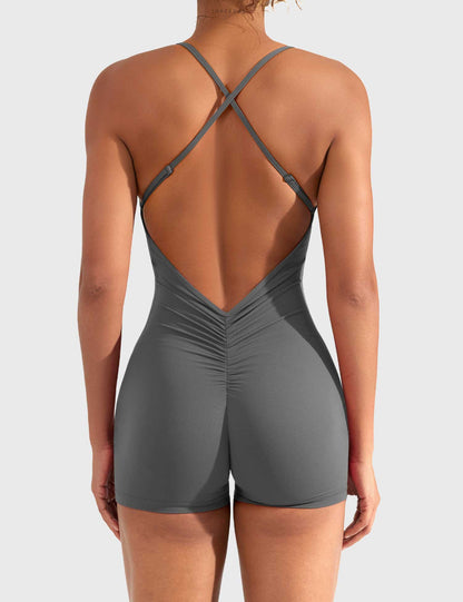 Victoria Fitness | Mono con espalda en V