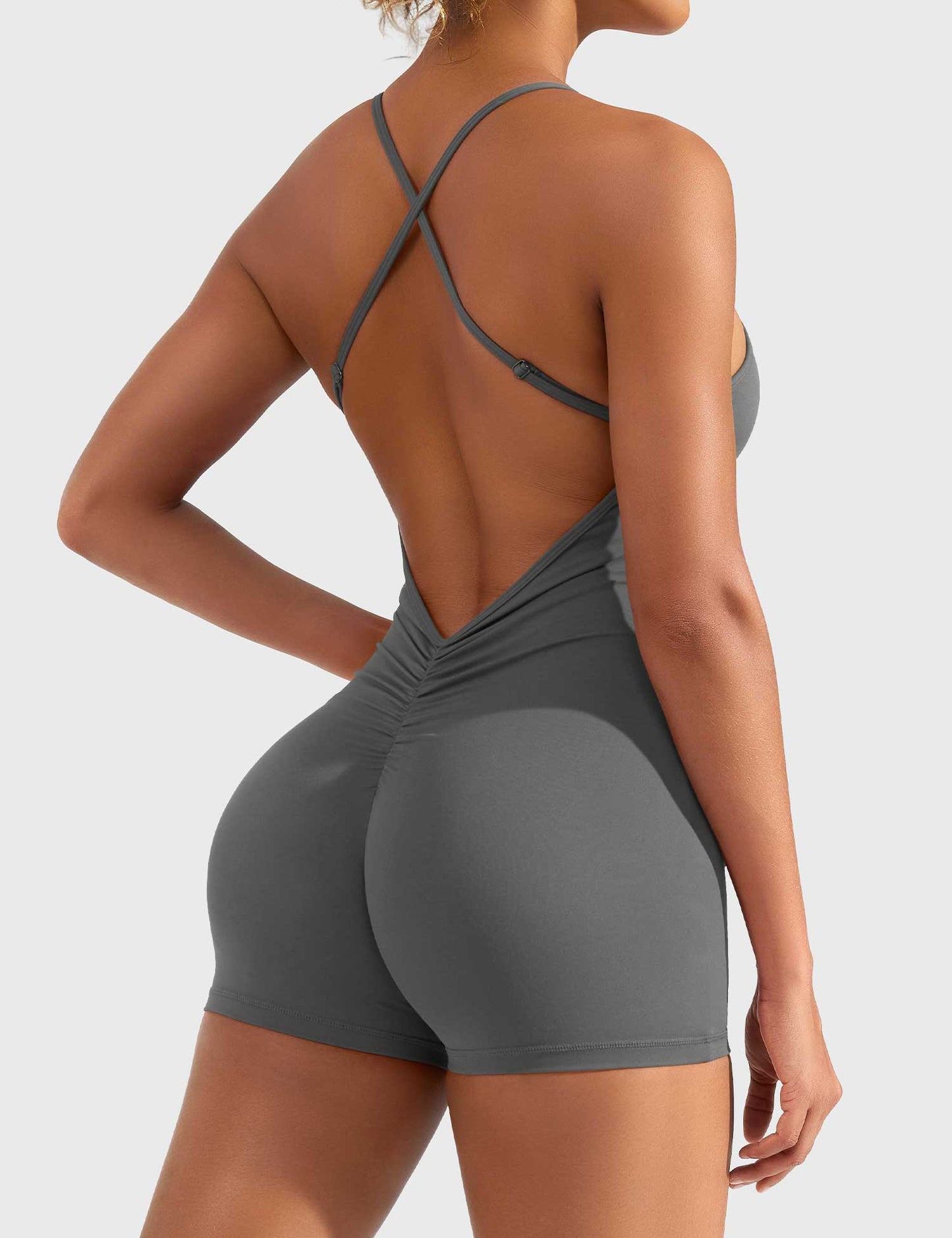 Victoria Fitness | Mono con espalda en V
