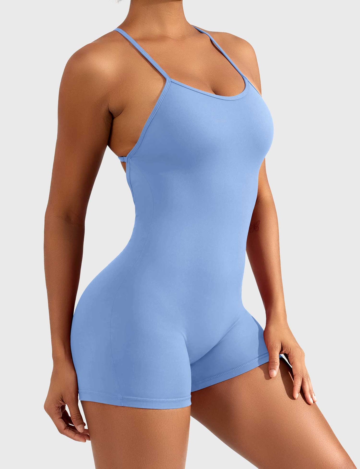 Victoria Fitness | Mono con espalda en V