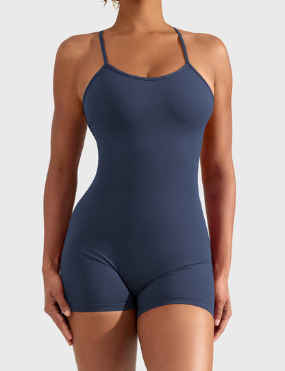 Victoria Fitness | Mono con espalda en V