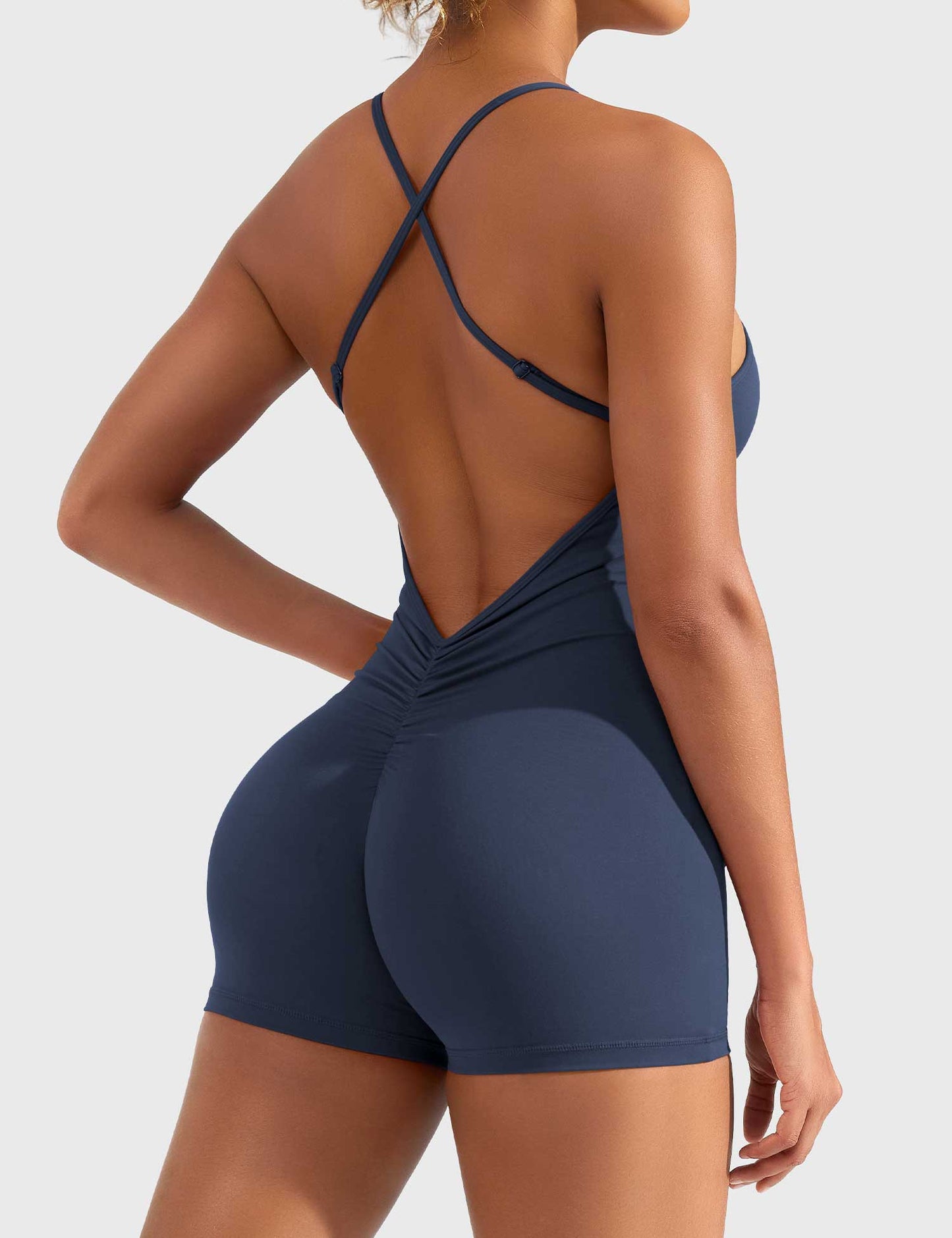 Victoria Fitness | Mono con espalda en V