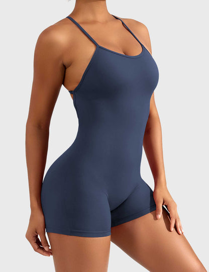 Victoria Fitness | Mono con espalda en V