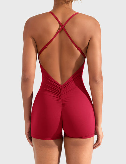 Victoria Fitness | Mono con espalda en V