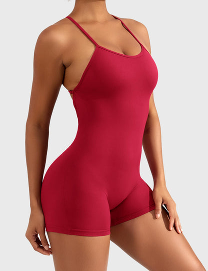 Victoria Fitness | Mono con espalda en V