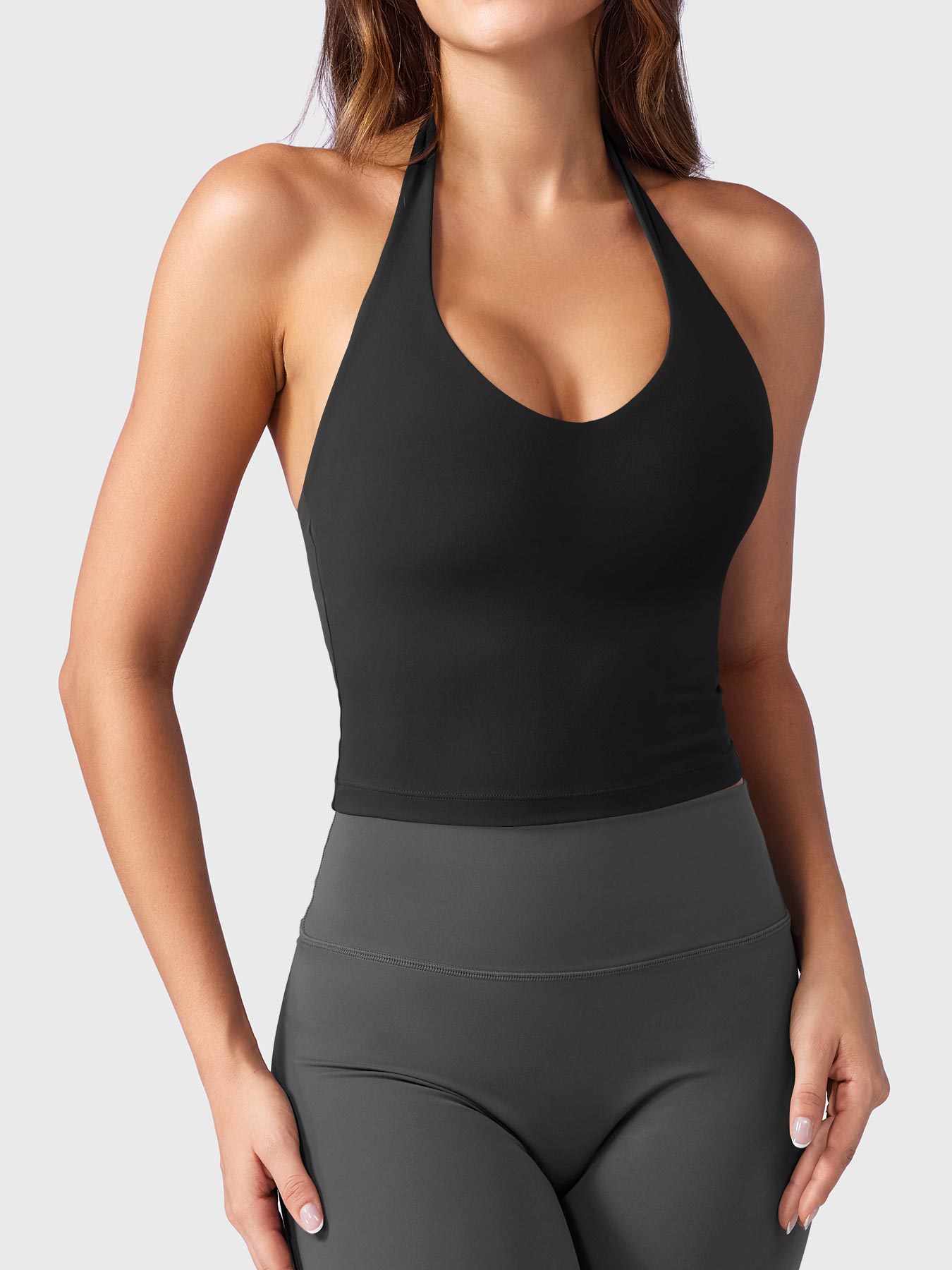 Victoria Fitness | Camiseta deportiva con cuello