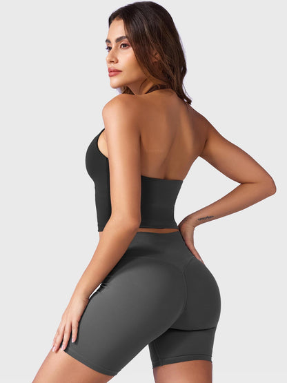 Victoria Fitness | Camiseta deportiva con cuello