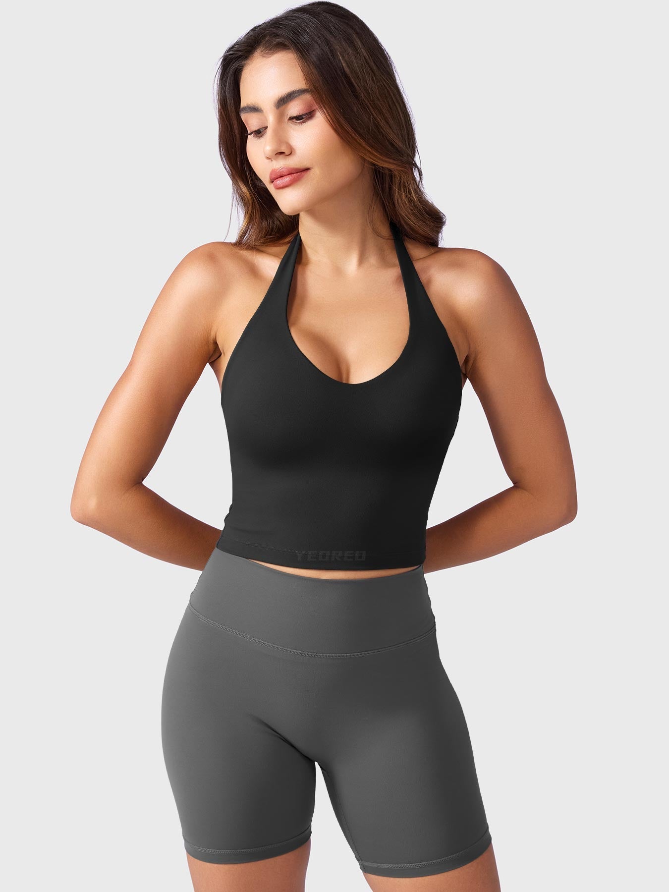 Victoria Fitness | Camiseta deportiva con cuello