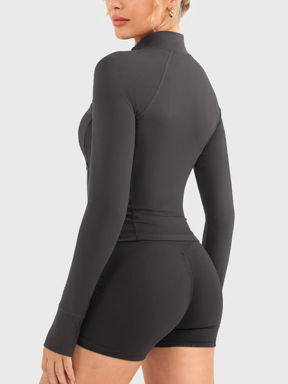 Victoria Fitness | Chaqueta deportiva con cremallera