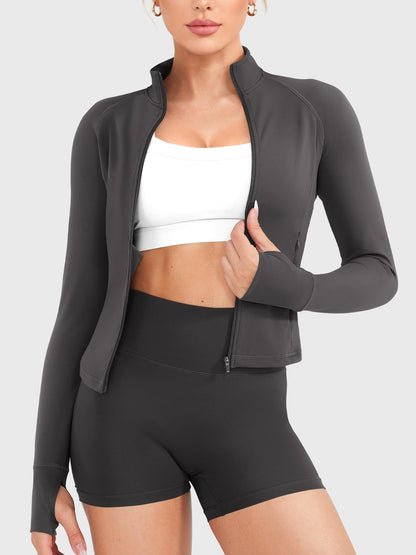 Victoria Fitness | Chaqueta deportiva con cremallera