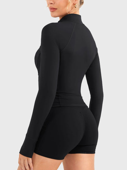 Victoria Fitness | Chaqueta deportiva con cremallera