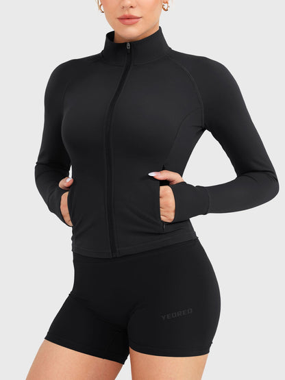 Victoria Fitness | Chaqueta deportiva con cremallera