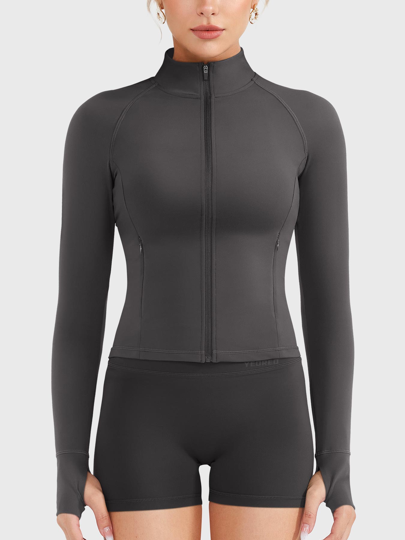 Victoria Fitness | Chaqueta deportiva con cremallera