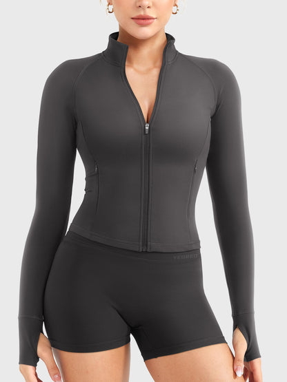 Victoria Fitness | Chaqueta deportiva con cremallera