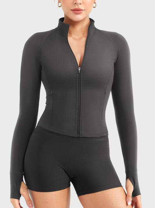 Victoria Fitness | Chaqueta deportiva con cremallera