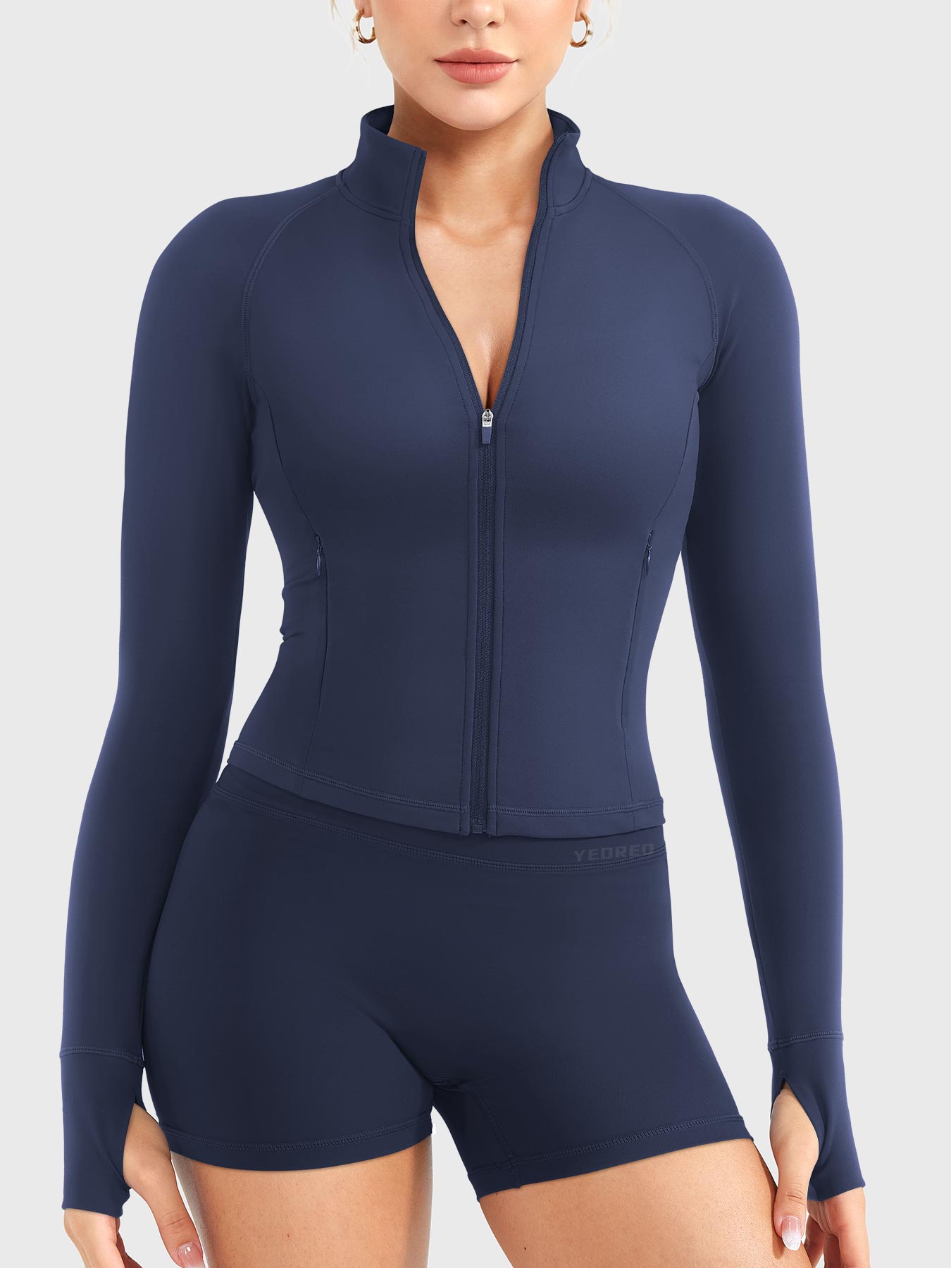 Victoria Fitness | Chaqueta deportiva con cremallera
