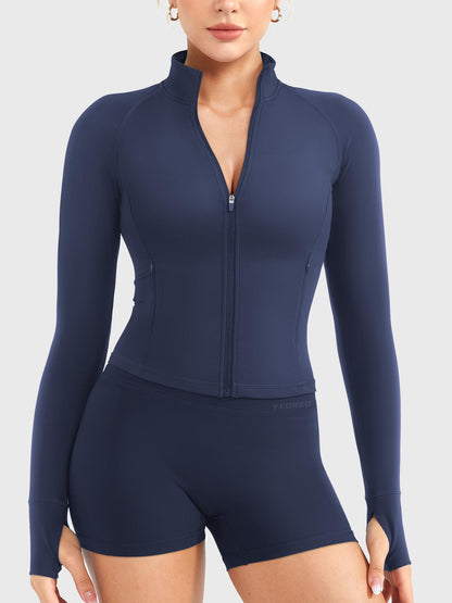 Victoria Fitness | Chaqueta deportiva con cremallera