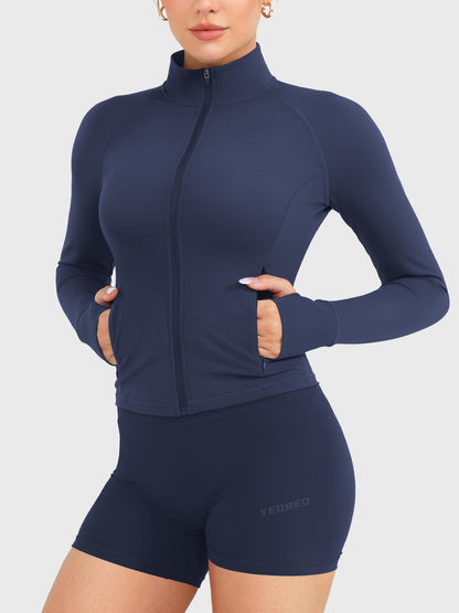 Victoria Fitness | Chaqueta deportiva con cremallera