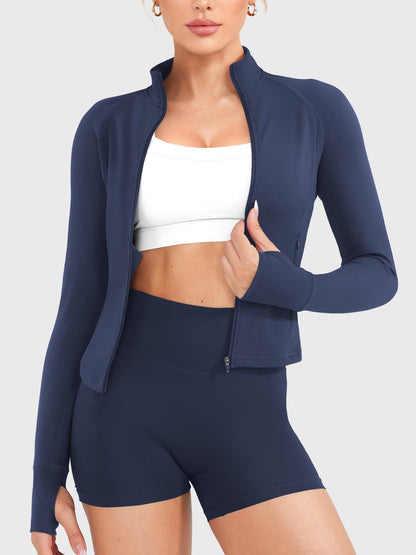 Victoria Fitness | Chaqueta deportiva con cremallera