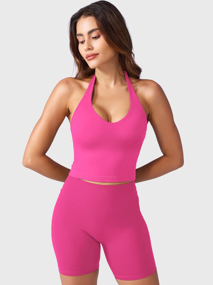 Victoria Fitness | Camiseta deportiva con cuello