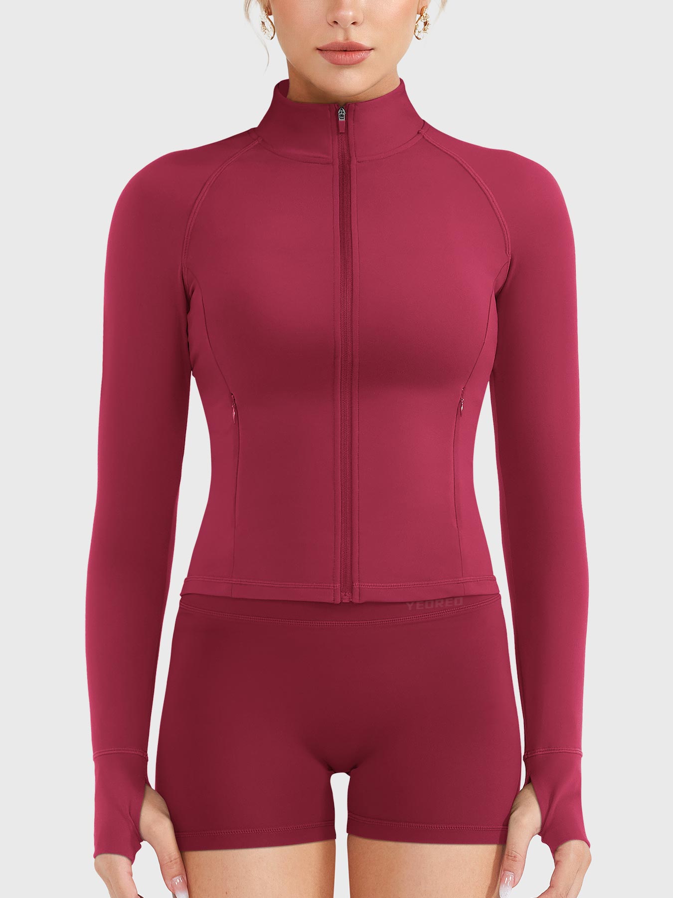 Victoria Fitness | Chaqueta deportiva con cremallera