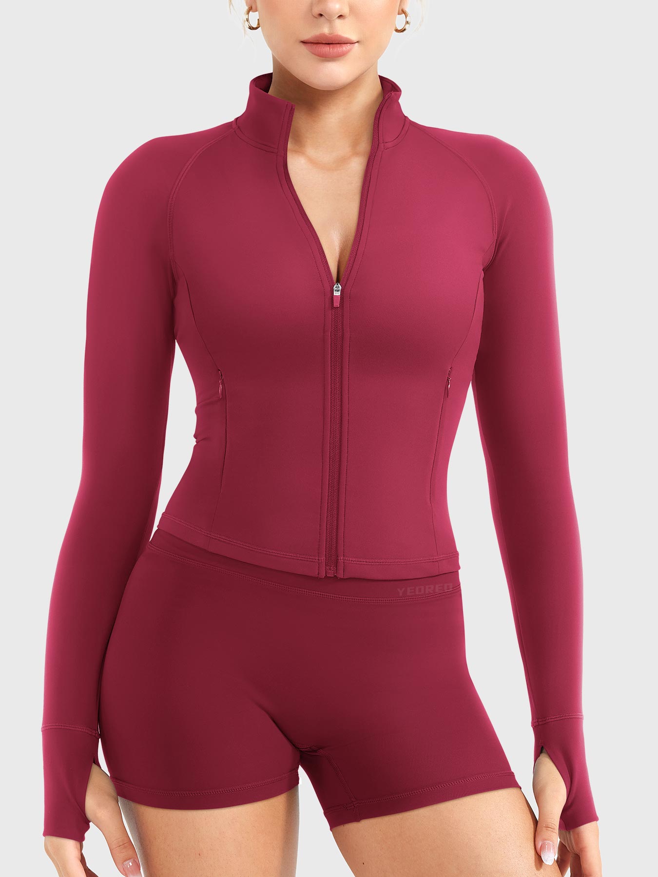Victoria Fitness | Chaqueta deportiva con cremallera
