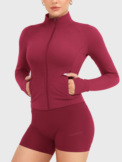 Victoria Fitness | Chaqueta deportiva con cremallera