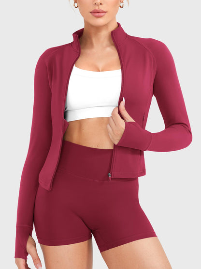 Victoria Fitness | Chaqueta deportiva con cremallera