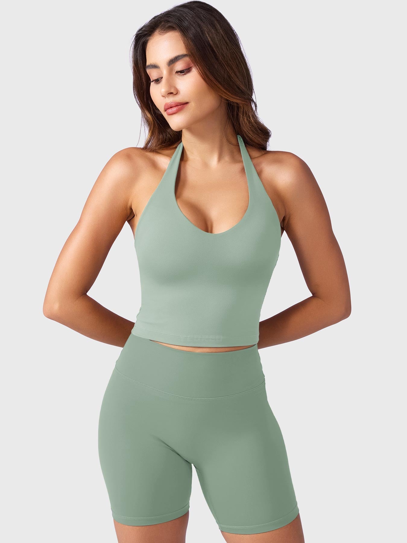 Victoria Fitness | Camiseta deportiva con cuello