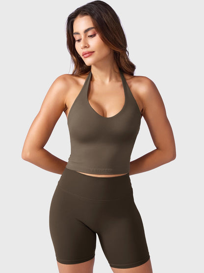 Victoria Fitness | Camiseta deportiva con cuello