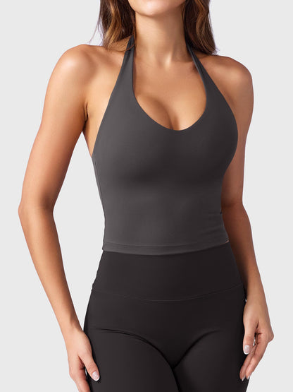 Victoria Fitness | Camiseta deportiva con cuello