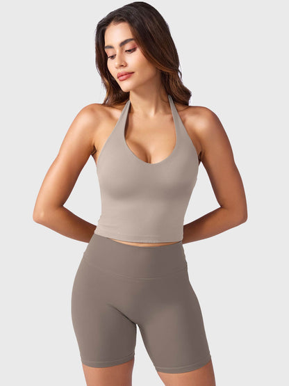 Victoria Fitness | Camiseta deportiva con cuello