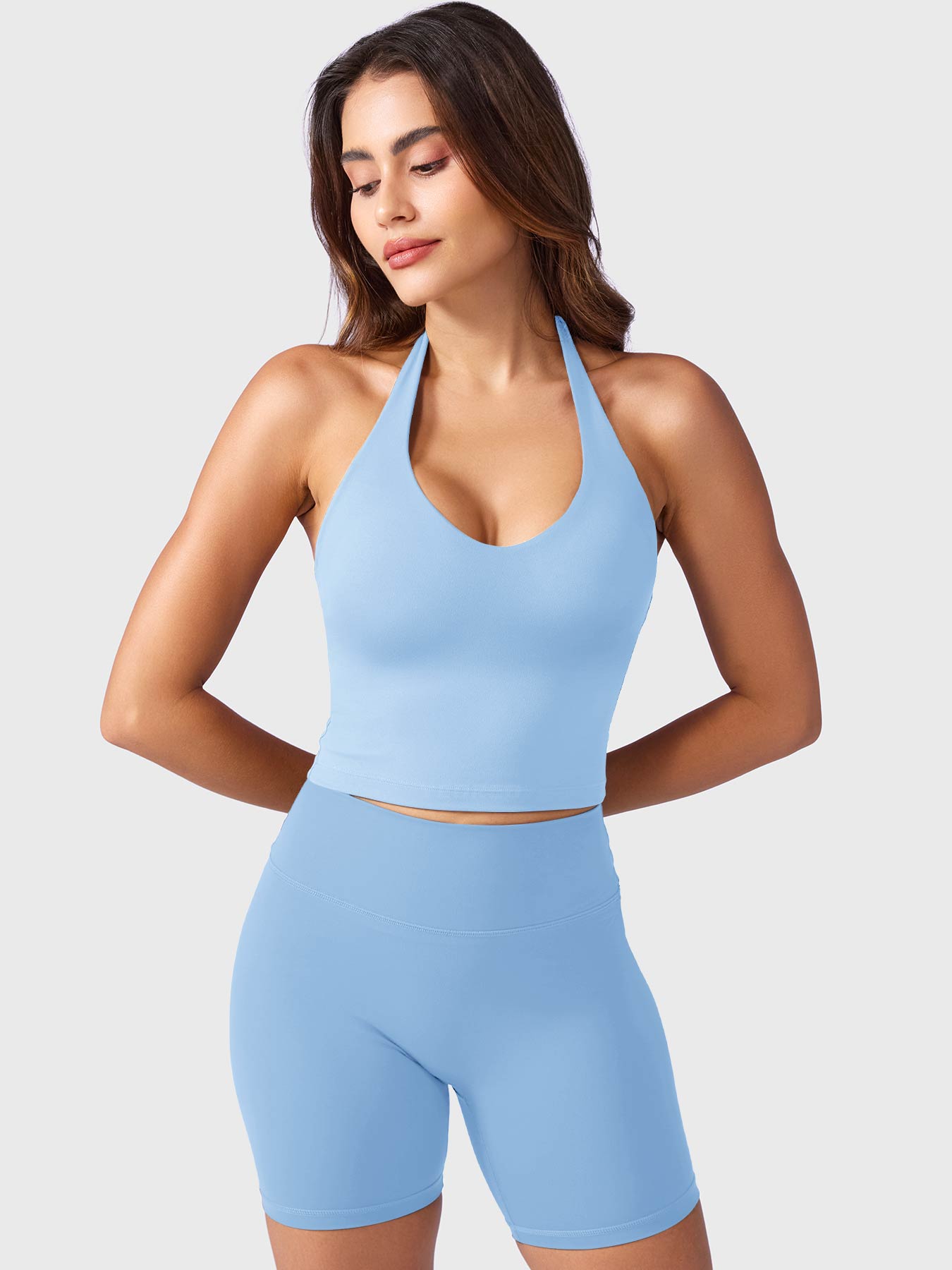Victoria Fitness | Camiseta deportiva con cuello