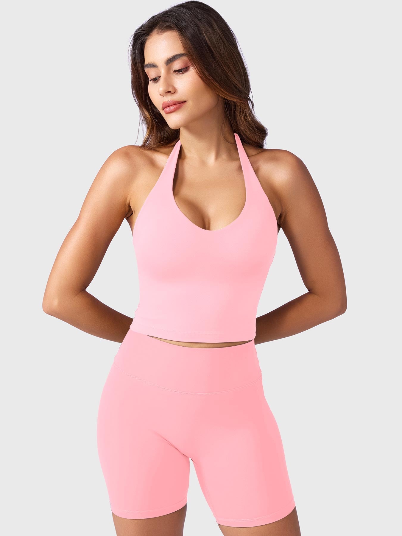 Victoria Fitness | Camiseta deportiva con cuello