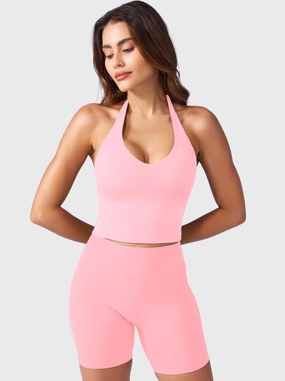 Victoria Fitness | Camiseta deportiva con cuello