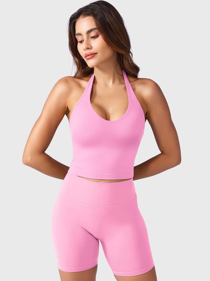 Victoria Fitness | Camiseta deportiva con cuello
