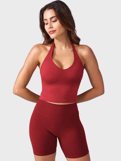 Victoria Fitness | Camiseta deportiva con cuello