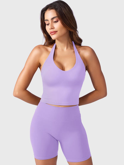 Victoria Fitness | Camiseta deportiva con cuello