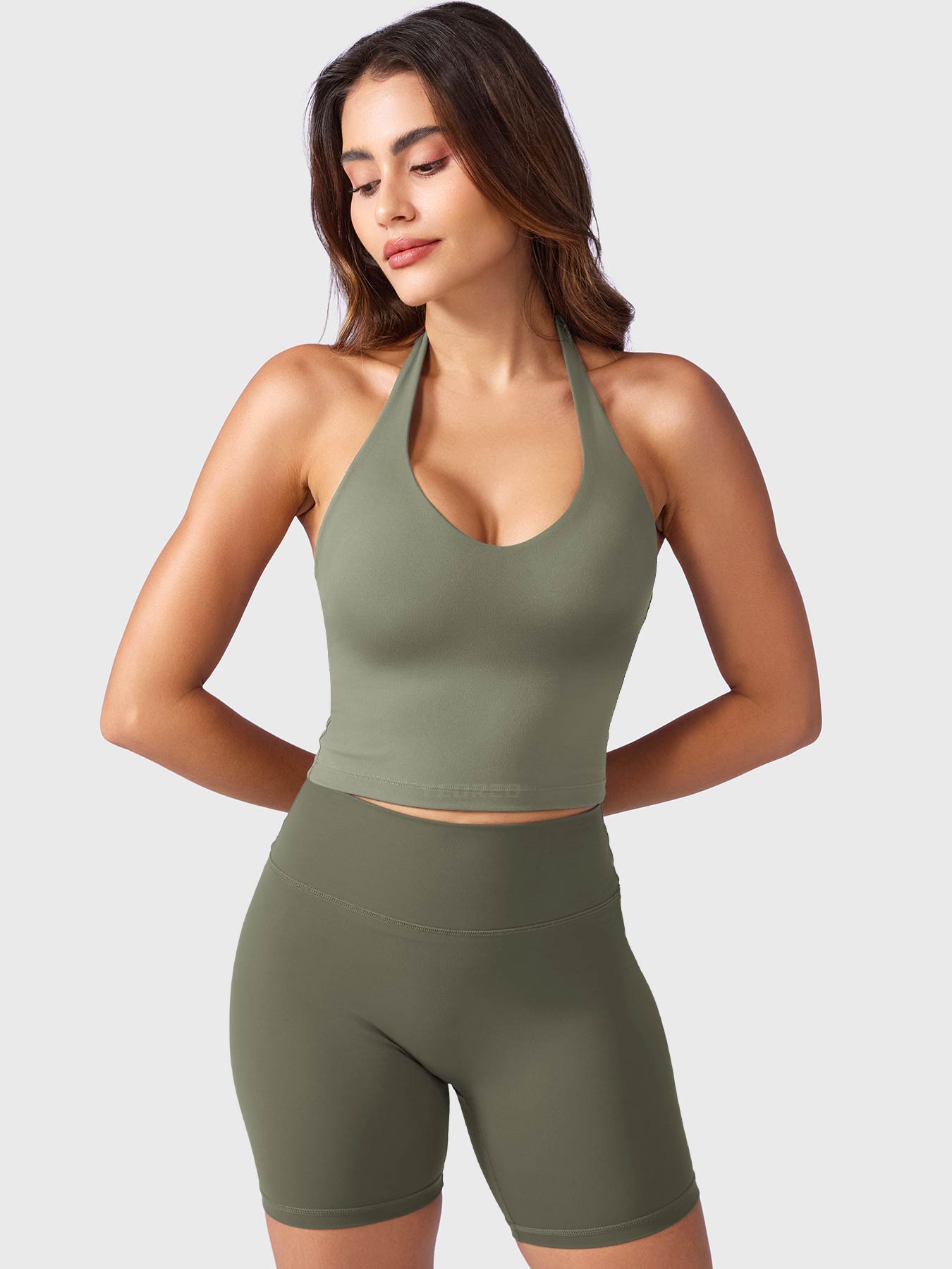 Victoria Fitness | Camiseta deportiva con cuello