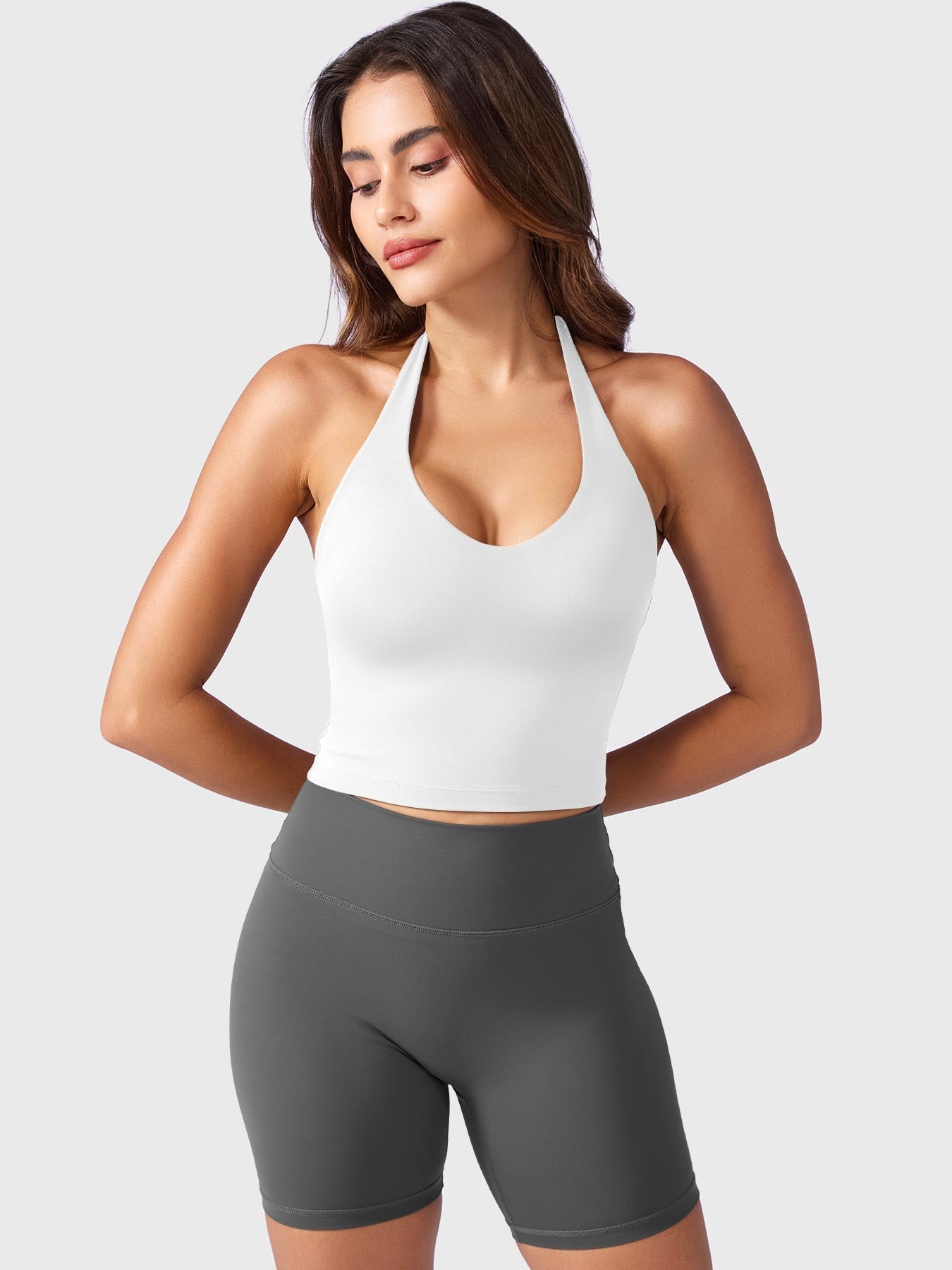 Victoria Fitness | Camiseta deportiva con cuello