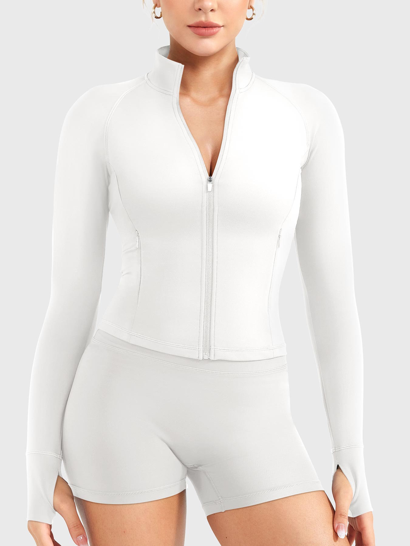 Victoria Fitness | Chaqueta deportiva con cremallera