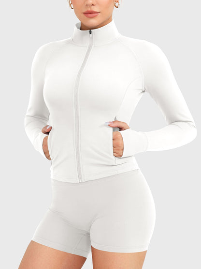 Victoria Fitness | Chaqueta deportiva con cremallera