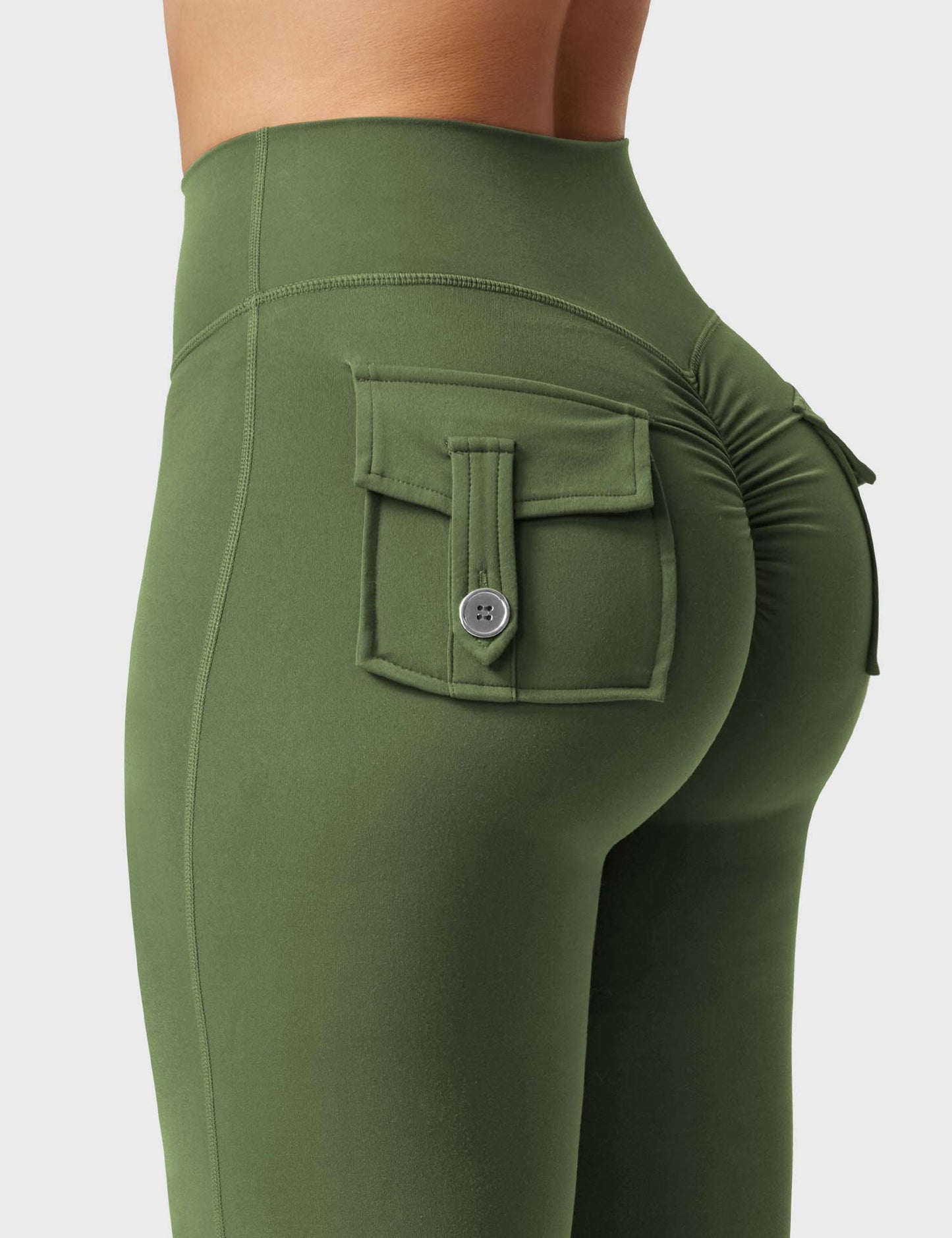 Victoria Fitness | Leggings acampanados con bolsillos