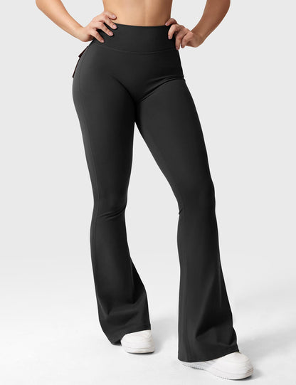 Victoria Fitness | Leggings acampanados con bolsillos
