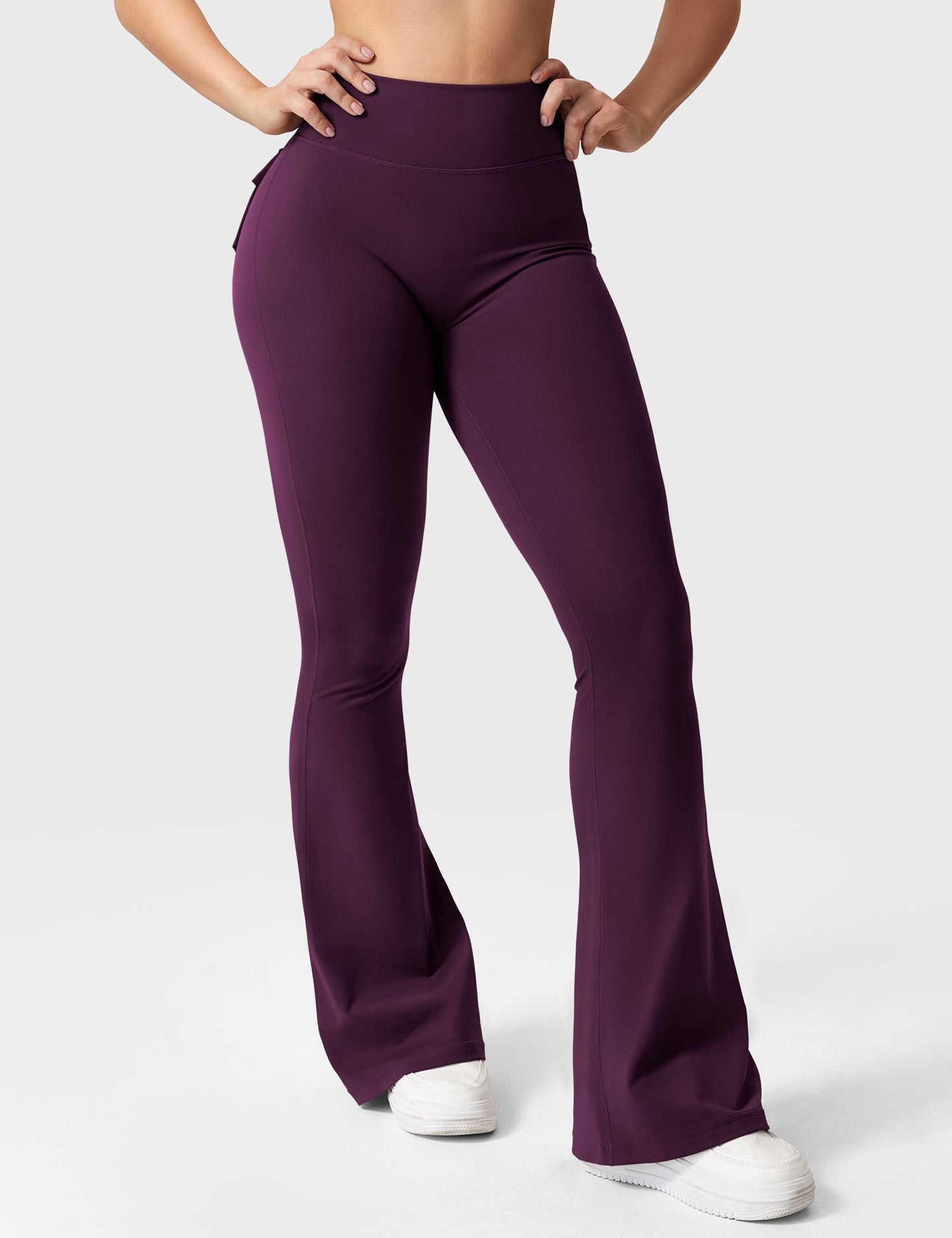 Victoria Fitness | Leggings acampanados con bolsillos