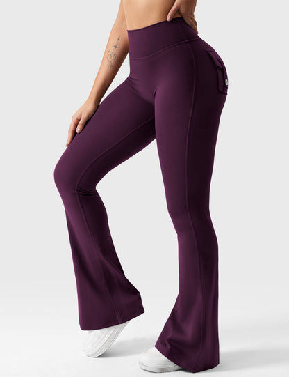 Victoria Fitness | Leggings acampanados con bolsillos