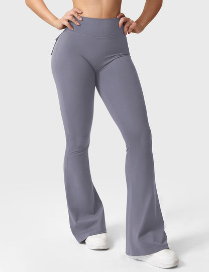Victoria Fitness | Leggings acampanados con bolsillos
