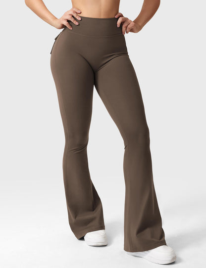 Victoria Fitness | Leggings acampanados con bolsillos
