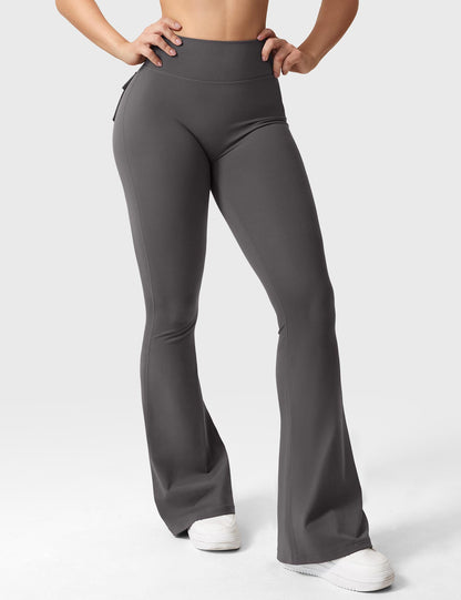 Victoria Fitness | Leggings acampanados con bolsillos
