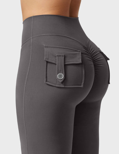 Victoria Fitness | Leggings acampanados con bolsillos